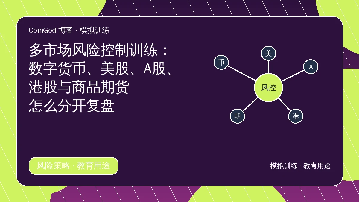 多市场风控主图，展示五类市场围绕风控中心的节点